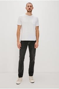 skipper tee in white