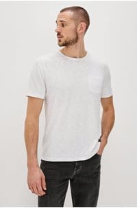 skipper tee in white