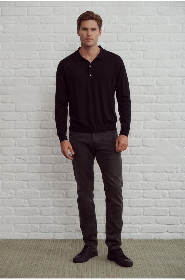 l'homme slim jean in fade to grey