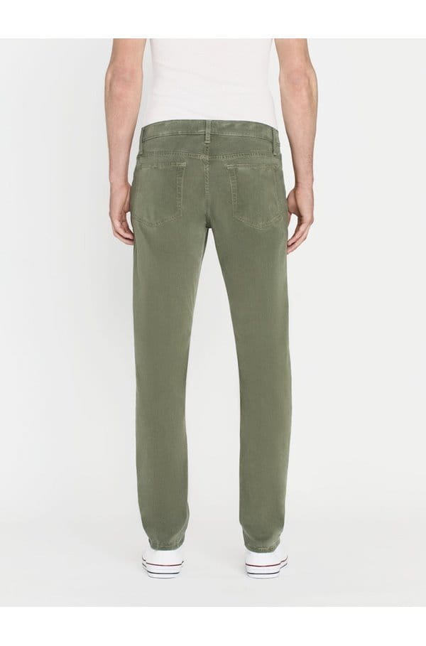 l'homme slim jean in washed military