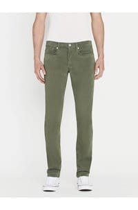 l'homme slim jean in washed military