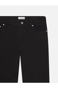 modern straight jean in black