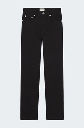 Modern Straight Jean in Black