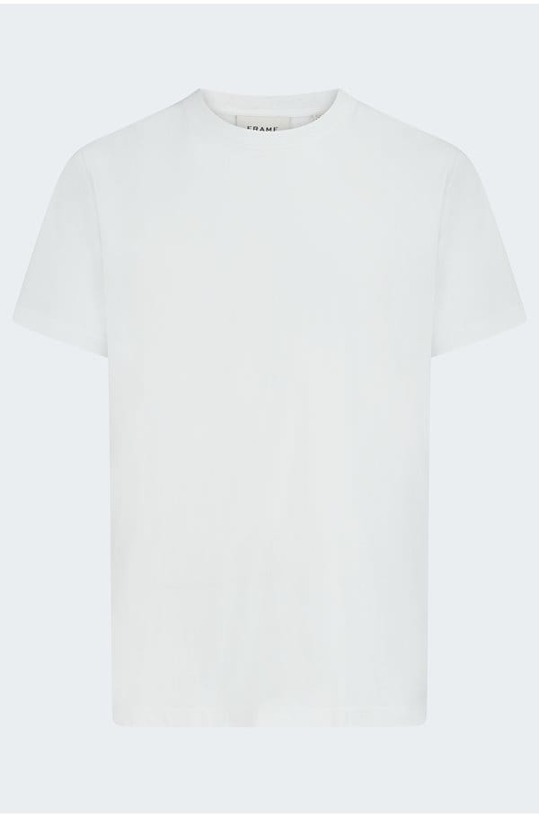 logo tee in white