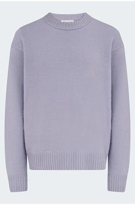 Cashmere Sweater in Old Lavender