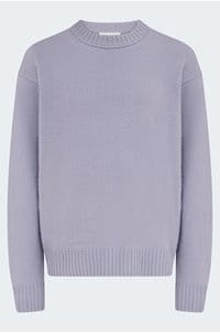 cashmere sweater in old lavender