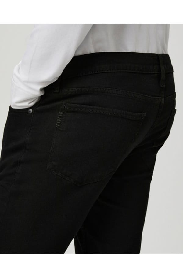 lennox slim jean in black shadow