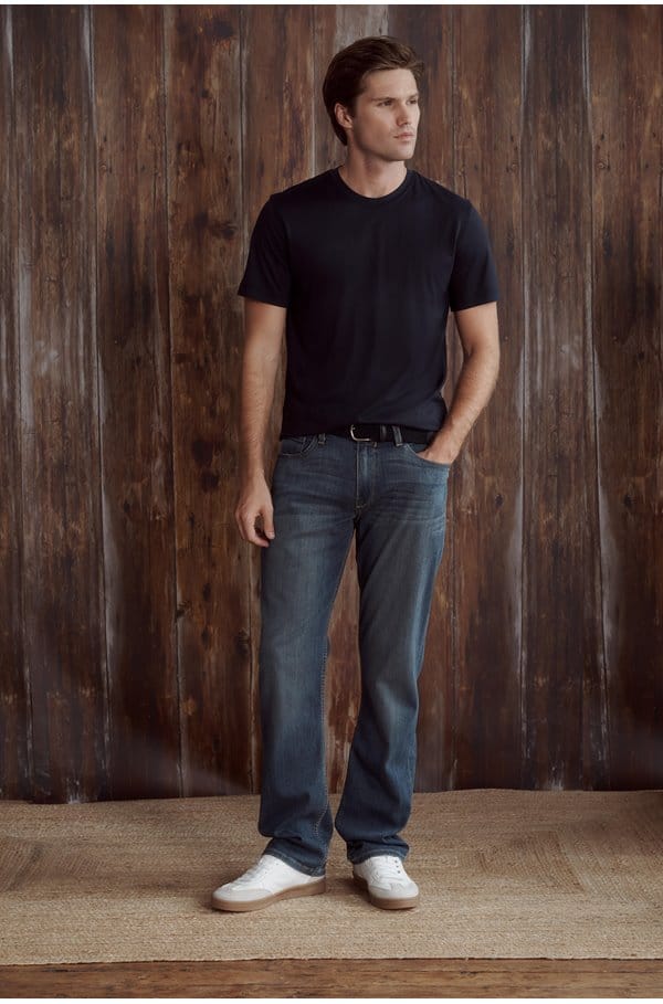 normandie straight jean in birch