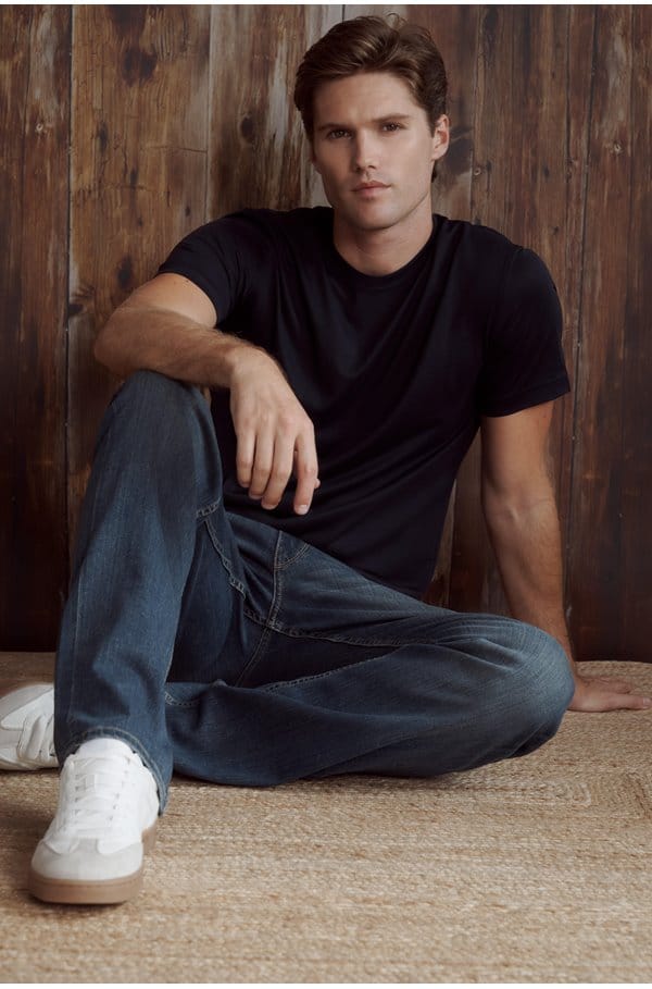 normandie straight jean in birch