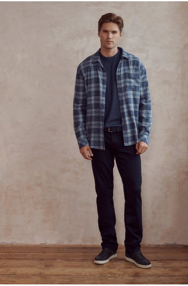 normandie straight jean in inkwell