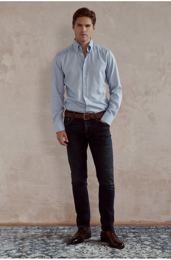 federal slim straight jean in inkwell