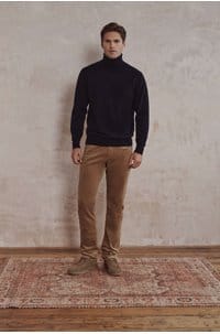 federal slim straight jean in palomino cord