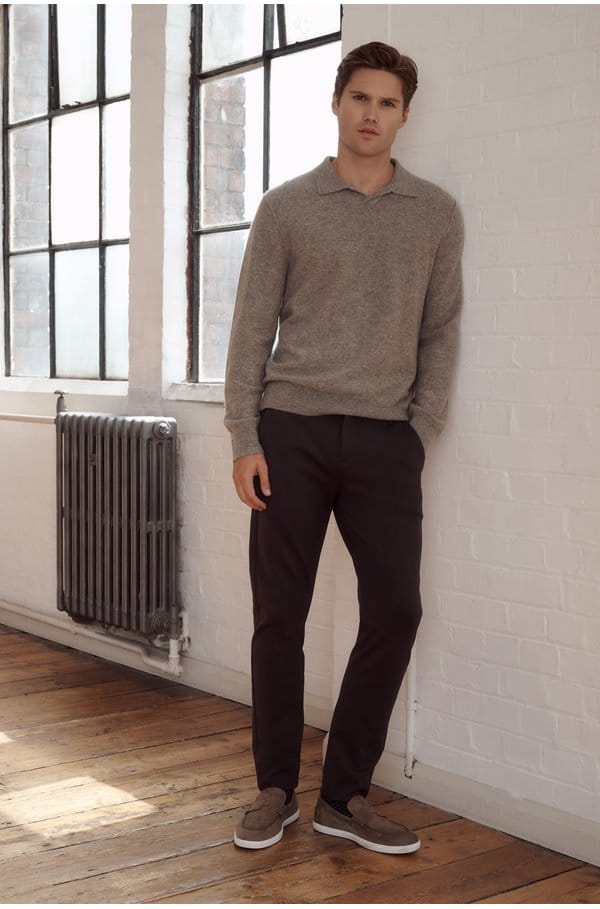 stafford trouser in rocket