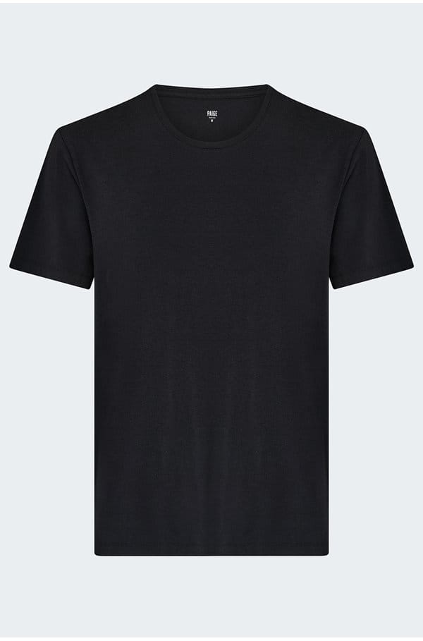 sorden crew neck t-shirt in black