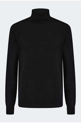 Turtleneck Sweater in Black