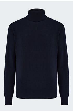 Turtleneck Sweater in Navy