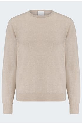 Cashmere Crew Neck Sweater in Marble