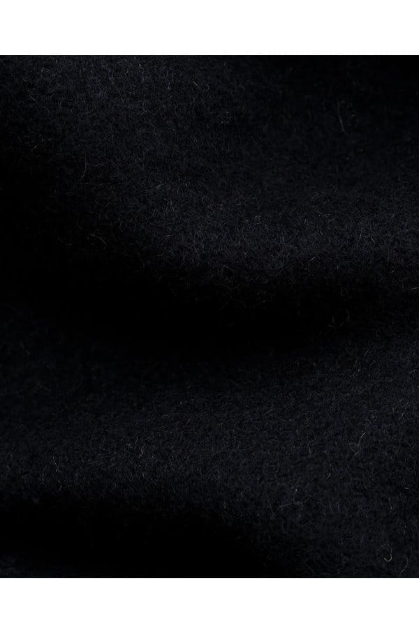 two faced scarf in navy blue