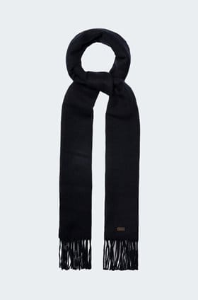 Two Face Scarf in Navy Blue