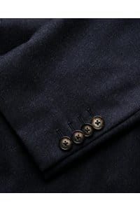 soft jacket in navy blue