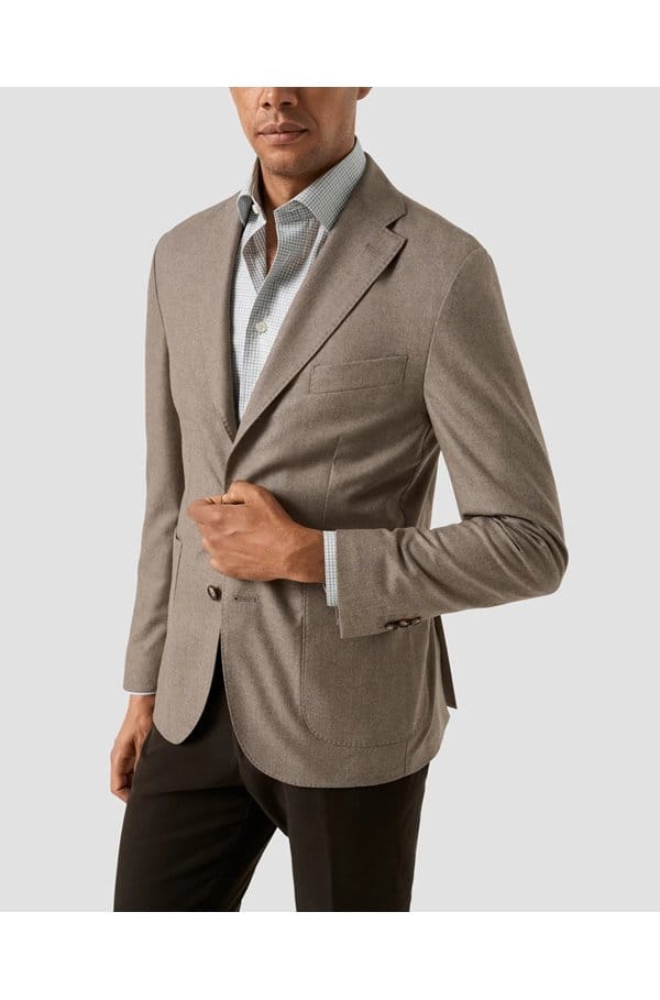 soft jacket in beige