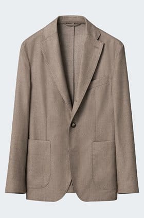 Soft Jacket in Beige