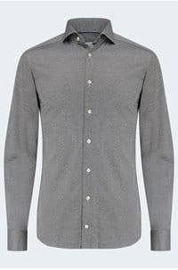 filo di scozia shirt in brown