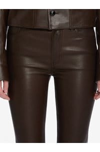the reboot crop in leather truffle