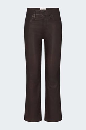 The Reboot Crop in Leather Truffle