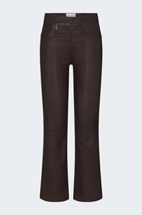 the reboot crop in leather truffle