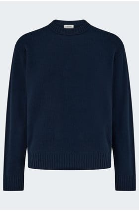 Cashmere Sweater In Navy