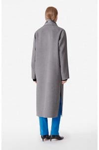 valeran coat in gris chine