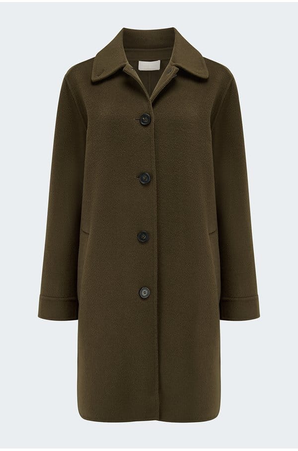 fabian coat in militaire