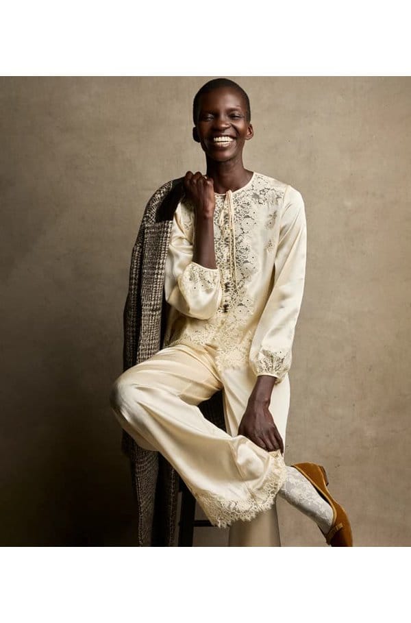 lucine top in candlelight