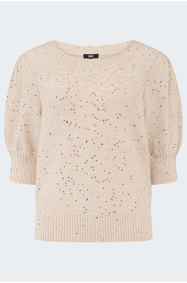 gladiolus sweater in soft pink