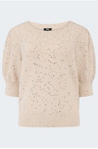 gladiolus sweater in soft pink