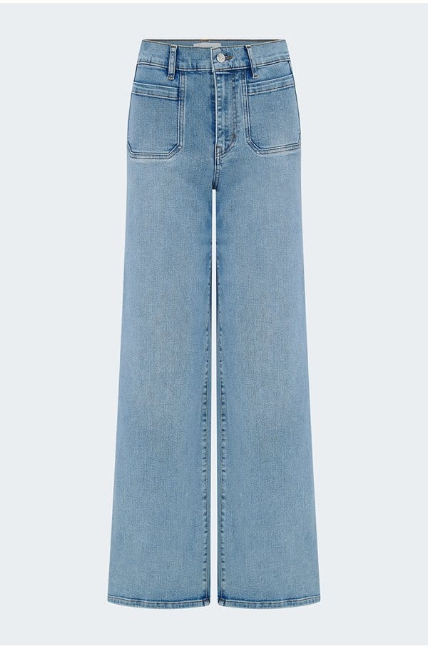 le slim palazzo with modernist pockets in diverge