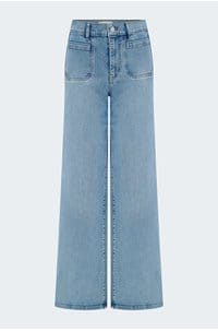 le slim palazzo with modernist pockets in diverge