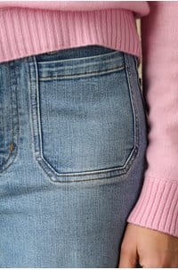 le slim palazzo with modernist pockets in diverge