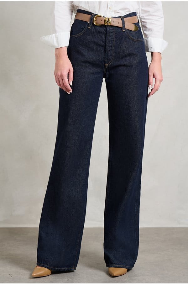 annina high rise wide leg in juno