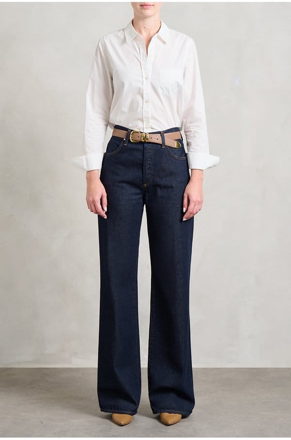 annina high rise wide leg in juno