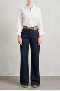 annina high rise wide leg in juno