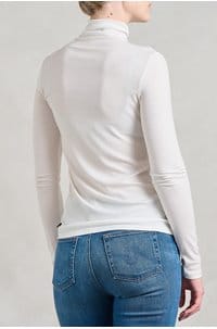 chels turtleneck top in powder