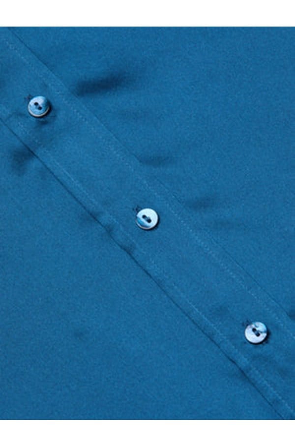 dani blouse in stone blue