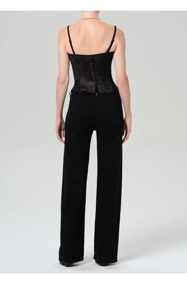 annina high rise wide leg in starless