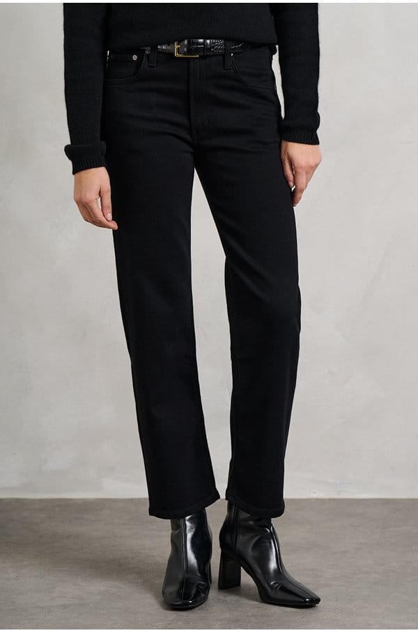 delfina straight leg jean in starless