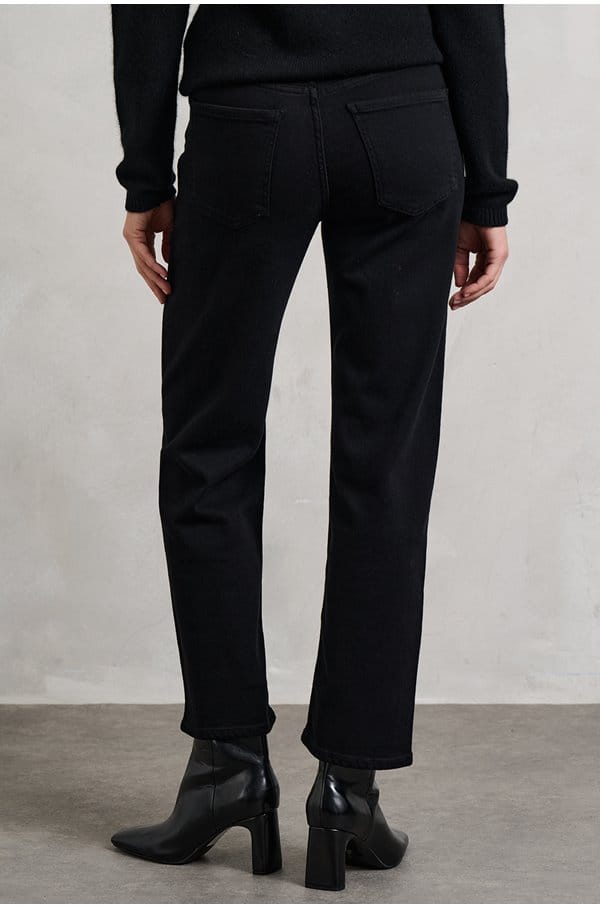 delfina straight leg jean in starless