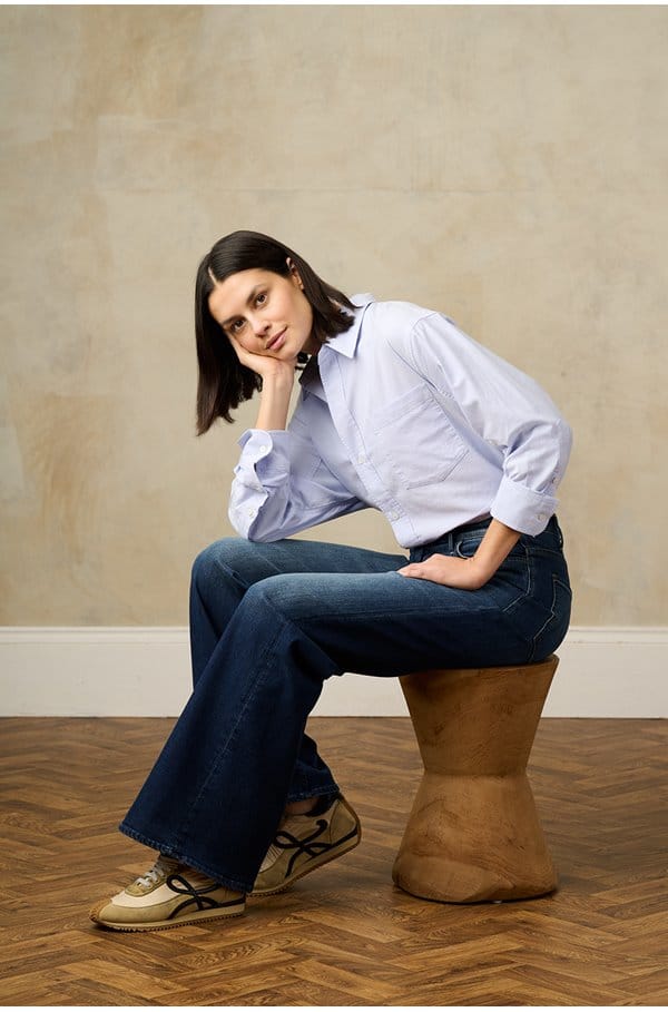 kayla in oxford blue 