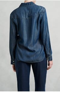 western shirt in twilight rinse wash