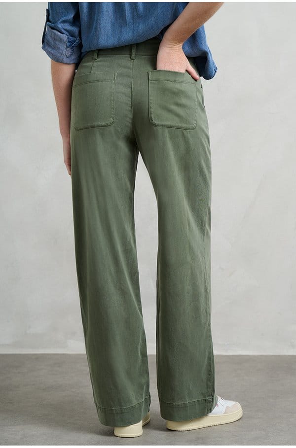 sydney wide leg pant in fernwood